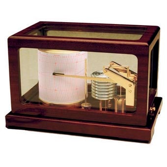 Dampened Deluxe Quartz Barograph