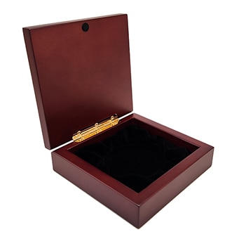 Elegant Wooden Box for Chart Weight