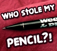 Who Stole My Pencil?!
