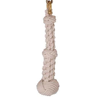Off-White Lanyard for #7000 & #8000 Brass Bells