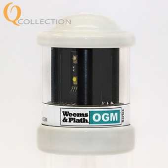 Q TriColor/Anchor LED Nav Light in White Housing