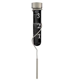Conant Décor Grande View Rain Gauge in Satin Nickel