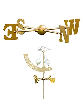 Jeffersonian Wind Vane Cardinal Directions Accessory