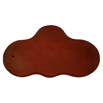 Mahogany Citation Plaque